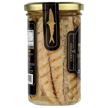 Season Brand Skinless & Boneless Grilled Mackerel in Olive Oil – 9.17 oz Glass Jar