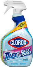 Clorox Plus Tilex Daily Shower Cleaner 32 fl oz - Bleach Free Spray and Walk Away