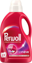 Perwoll Color Laundry Detergent for All Colored Fabrics, 27 Washes, Renew Formula