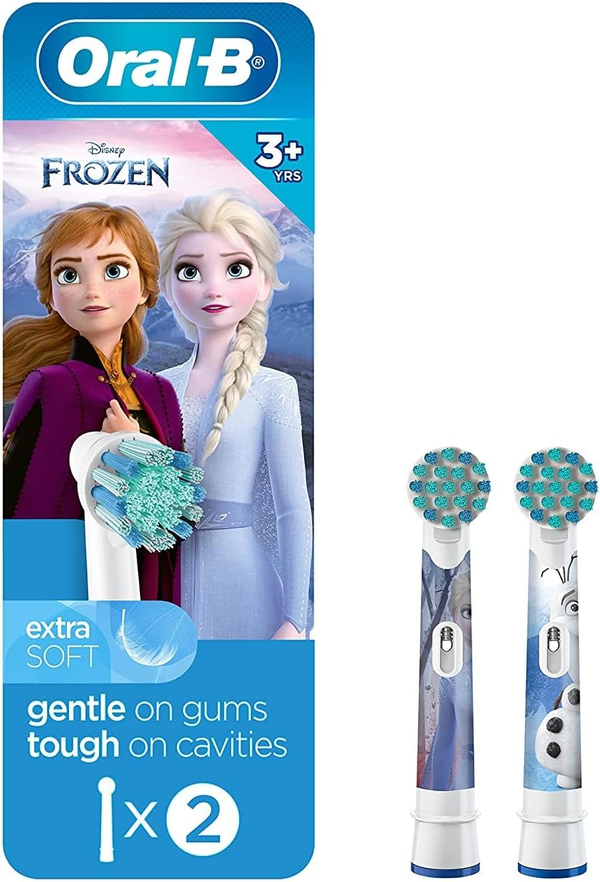 Oral-B Kids Disney Frozen Replacement Brush Heads 2-Count, Extra Soft
