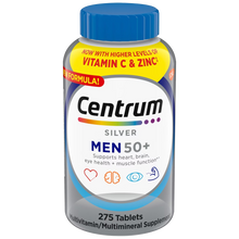 Centrum Silver Men 50+ Multivitamin 275 Tablets — New Formula
