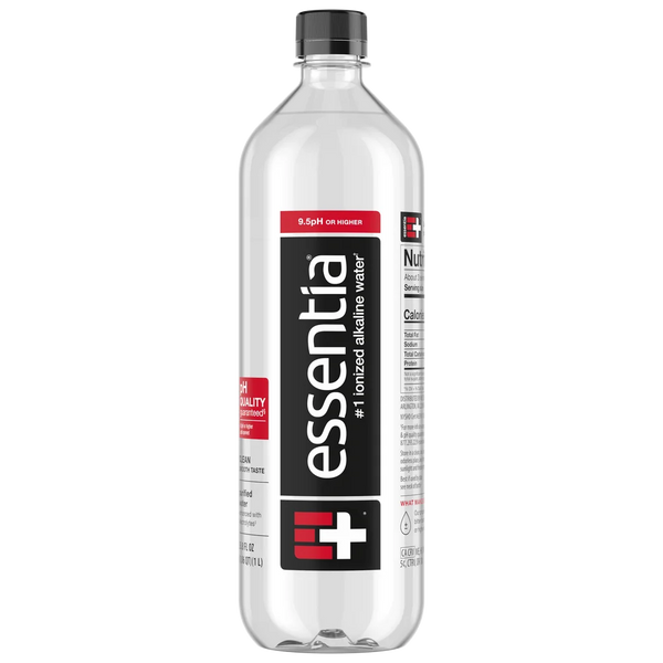 Essentia Ionized Alkaline Water, 1L Bottle, 9.5pH or Higher