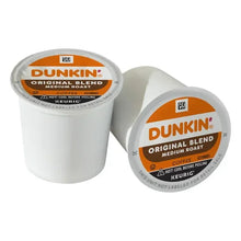 Dunkin Original Blend Medium Roast coffee pods for Keurig brewers, premium imported coffee