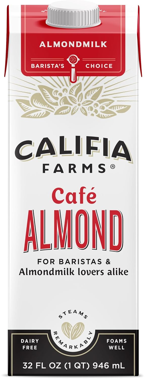 Califia Farms Café Almond Barista Blend Almondmilk, 32 fl oz (1 QT)