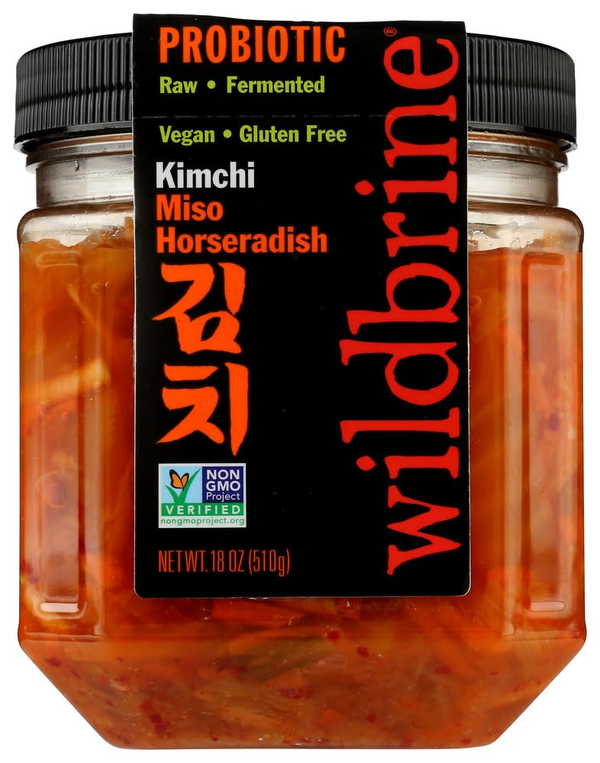 Wildbrine Kimchi Miso Horseradish 18 oz — Probiotic, Vegan, Gluten Free
