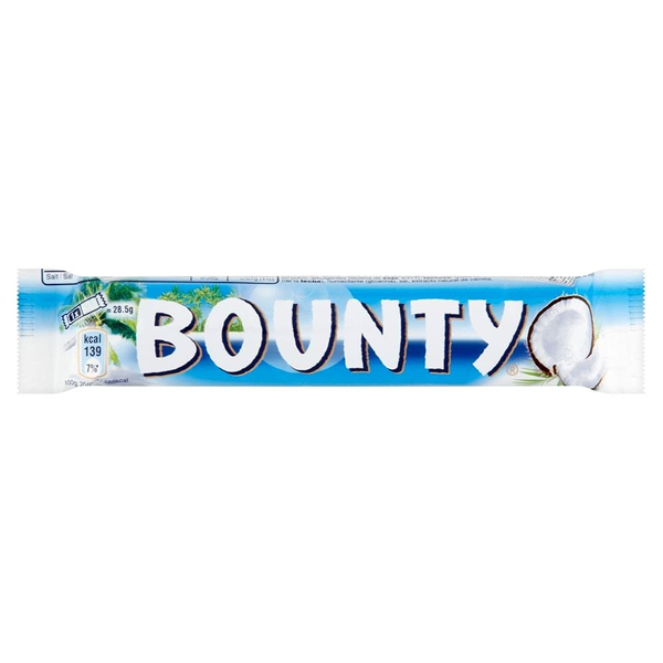 Bounty Milk Chocolate Coconut Bar – 57g (2×28.5g)