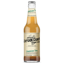 Bruce Cost Unfiltered Ginger Ale, Jasmine Tea, 12 fl oz (355ml) Glass Bottle