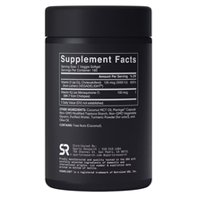 Sports Research Plant-Based D3 + K2 160 Veggie Softgels