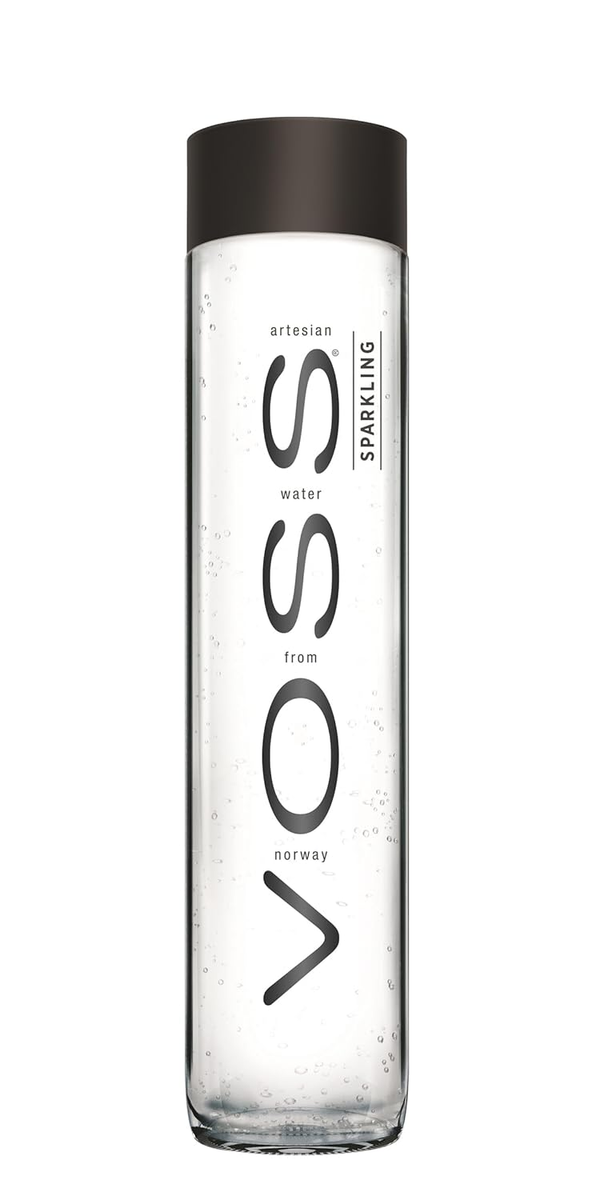 VOSS Sparkling Artesian Water 800ml Glass Bottle | Single & Pack