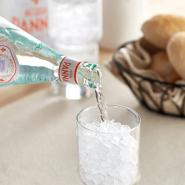 Acqua Panna Natural Spring Water, 750mL Glass Bottle, Tuscany Italy