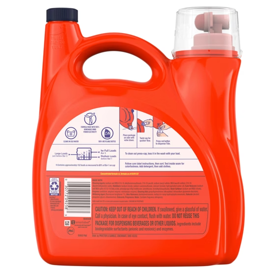 Tide Ultra Concentrated Original Liquid Laundry Detergent 170 fl oz 152 Loads