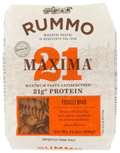 Rummo Maxima Fusilli No.48, 14.1 oz, 21g Protein, USDA Organic, Imported from Italy