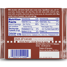 Ritter Sport Milk Chocolate with Butter Biscuit & Cocoa Creme, 3.52 oz (100g)