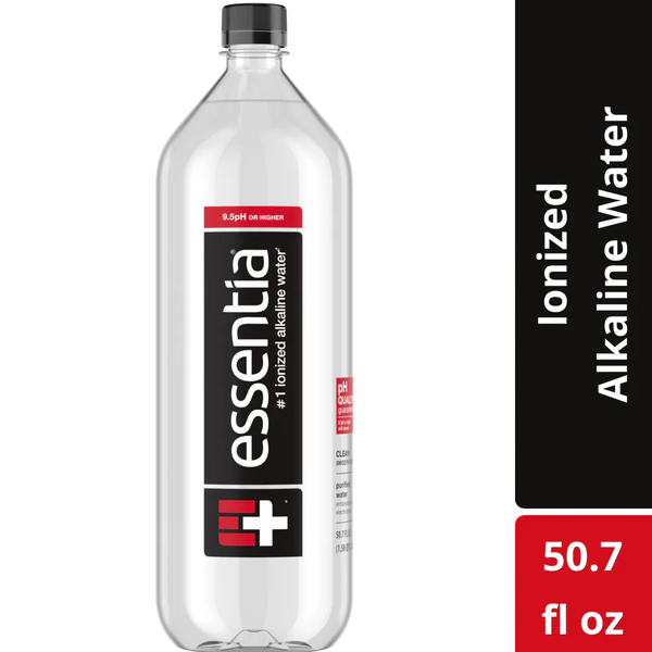 Essentia Ionized Alkaline Water, 1.5L Bottle, 9.5pH or Higher