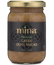 Mina Moroccan Green Olive Spread, 7 oz Glass Jar, 3-Ingredient