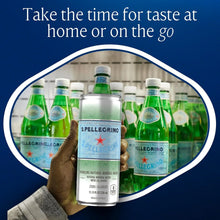 S.Pellegrino Sparkling Natural Mineral Water, 330mL Slim Cans