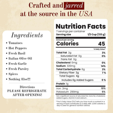 Michaels of Brooklyn Arrabbiata Sauce 32 oz — Non-GMO, Gluten Free