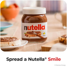 Nutella hazelnut spread jar with toast, perfect for breakfast snacks and imported treats