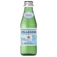 S.Pellegrino Sparkling Natural Mineral Water, 250mL Glass Bottles