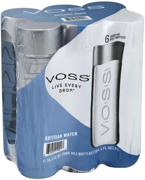 VOSS Artesian Still Water 16.9 fl oz BPA-Free PET | Single & Pack