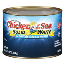 Chicken of the Sea solid white albacore tuna in water, 66.5 oz canned seafood