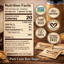 Sugar In The Raw Turbinado Cane Sugar Packets, 500 CT (4.96 LBS) - Real Prime Deals