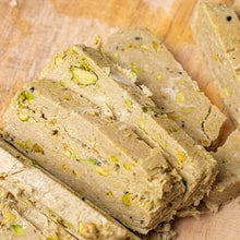 Macedonian Halva with Pistachio Nuts 17.6 oz | Haitoglou Since 1924