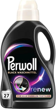 Perwoll Black laundry detergent for dark clothes, 27 washes, renew formula