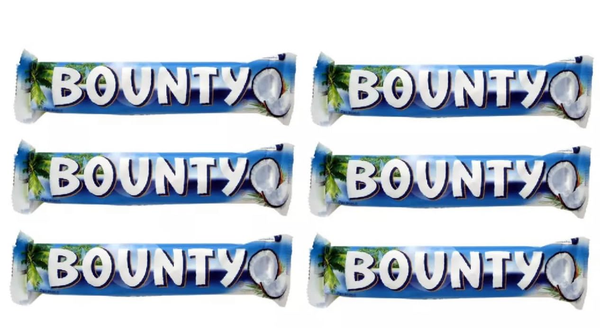 Bounty Milk Chocolate Coconut Bar – 57g (2×28.5g)