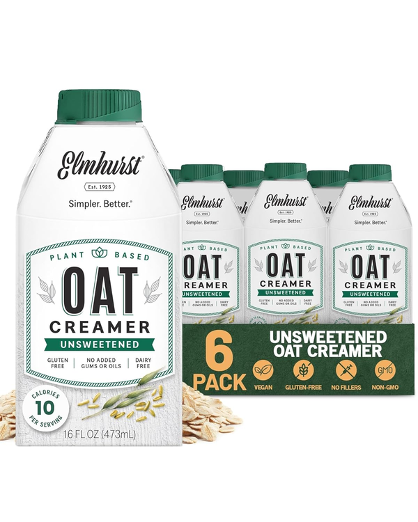 Elmhurst 1925 Oat Creamer Unsweetened – 16 oz