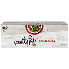 Serviettes de table Vanity Fair 2 plis Dinner Impressions, 660 au total (11 paquets de 60 pièces)