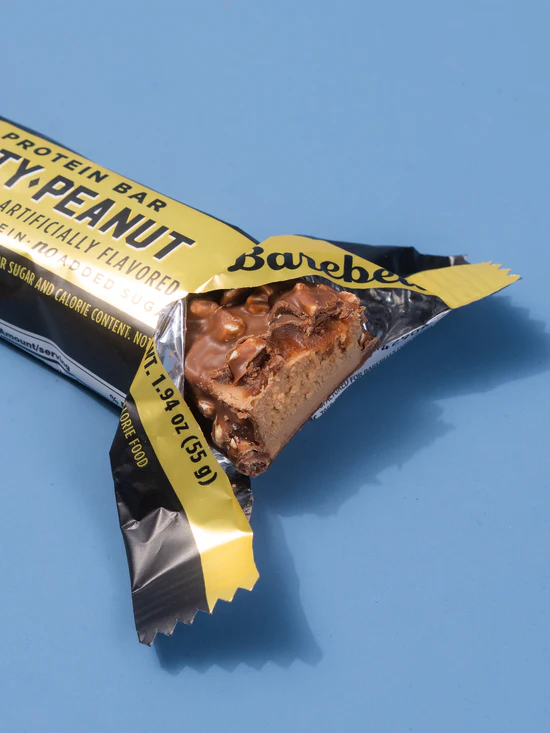 Barebells Nutty Peanut Protein Bar 1.94 oz - 20g Protein No Added Sugar
