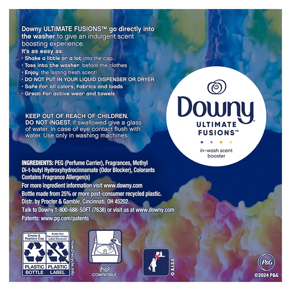 Downy Ultimate Fusions In-Wash Scent Booster Whimsical Wonder 24.5 oz 1.50 lb