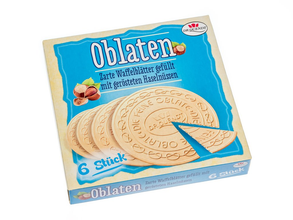 Dr. Quendt Oblaten Hazelnut Wafer Rounds 5.29 oz (150g) | 6 Pieces