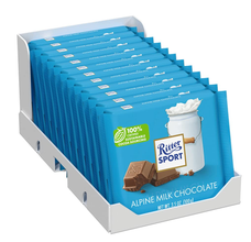 Ritter Sport Alpine Milk Chocolate, 3.52 oz (100g)
