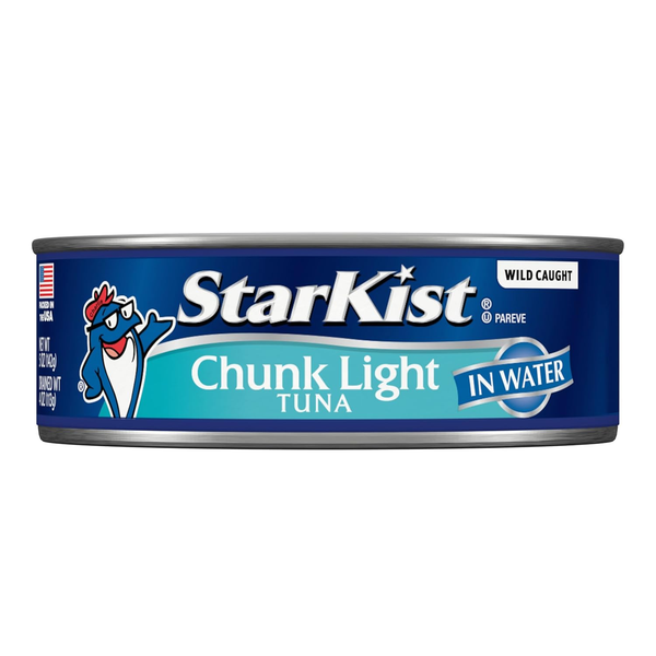 StarKist Chunk Light Tuna in Water 5 oz 142g — Wild Caught, Kosher