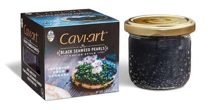 Cavi-Art Black Seaweed Pearls Caviar Style – 3.5 oz (100g)