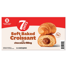 7 Days Soft Baked Croissant with Chocolate Filling 12-Count