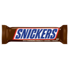 Snickers Bar 1.86 oz — Milk Chocolate, Peanuts, Caramel