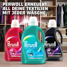 Perwoll Color, Sport & Black laundry detergents for vibrant, active & dark clothes care