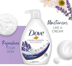 Dove Go Fresh Body Wash Lavender x Chamomile 33.8 fl oz