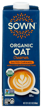 Sown Organic Oat Creamer Salted Caramel 32 fl oz — USDA Organic, Gluten Free