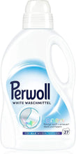 Perwoll White Laundry Detergent for All White Fabrics, 27 Loads, Renew Formula
