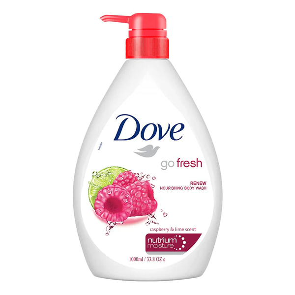Dove Go Fresh Renew Body Wash Raspberry & Lime 33.8 fl oz
