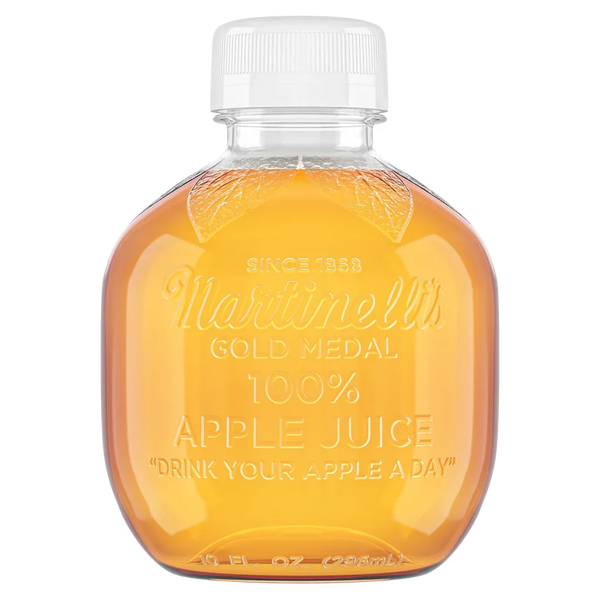 Martinelli's Gold Medal 100% Apple Juice, 10 fl oz PET Bottle — Drink Your Apple a Day