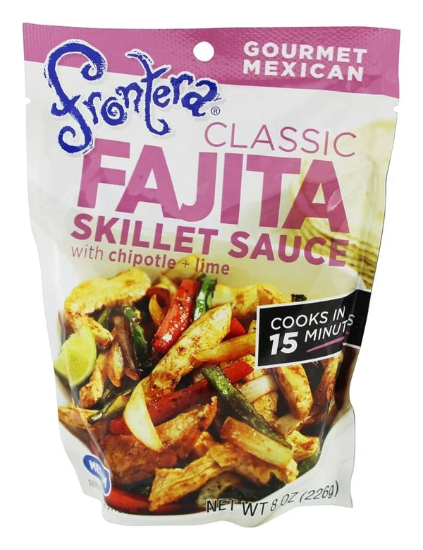 Frontera Classic Fajita Skillet Sauce with Chipotle + Lime, 8 oz