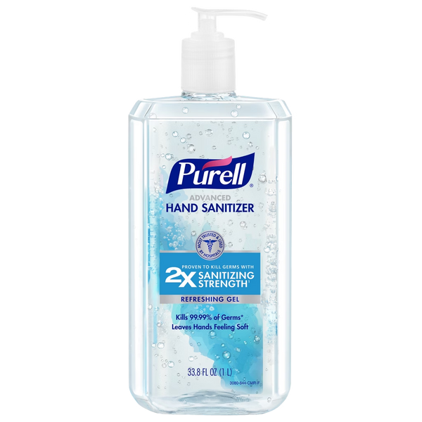 Purell Advanced Hand Sanitizer Refreshing Gel 33.8 fl oz (1L)