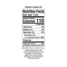 Polar Orange Dry, Sparkling Beverage with Real Juice, 12 fl oz Cans