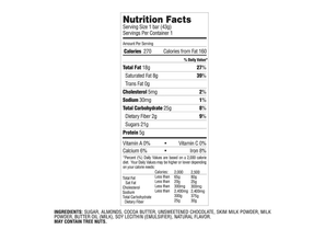 Godiva Chocolatier Milk Chocolate Almond Bar, Roasted Almond, Belgium 1926, 1.5 oz (43g)