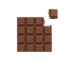Ritter Sport Milk Chocolate with Butter Biscuit & Cocoa Creme, 3.52 oz (100g)